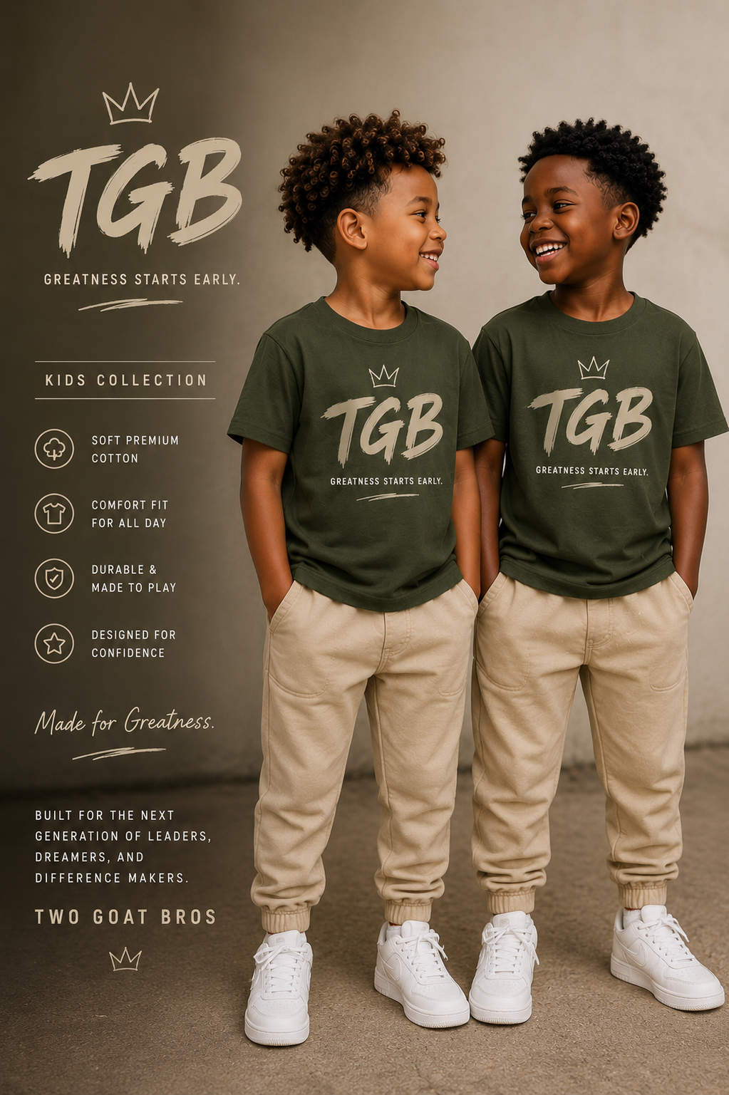 Kid’s Greatness Starts Early Tee