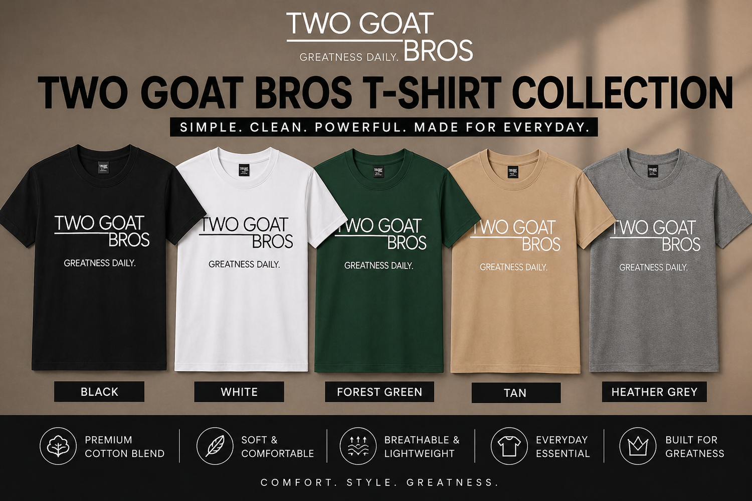 Men’s Greatness Tees