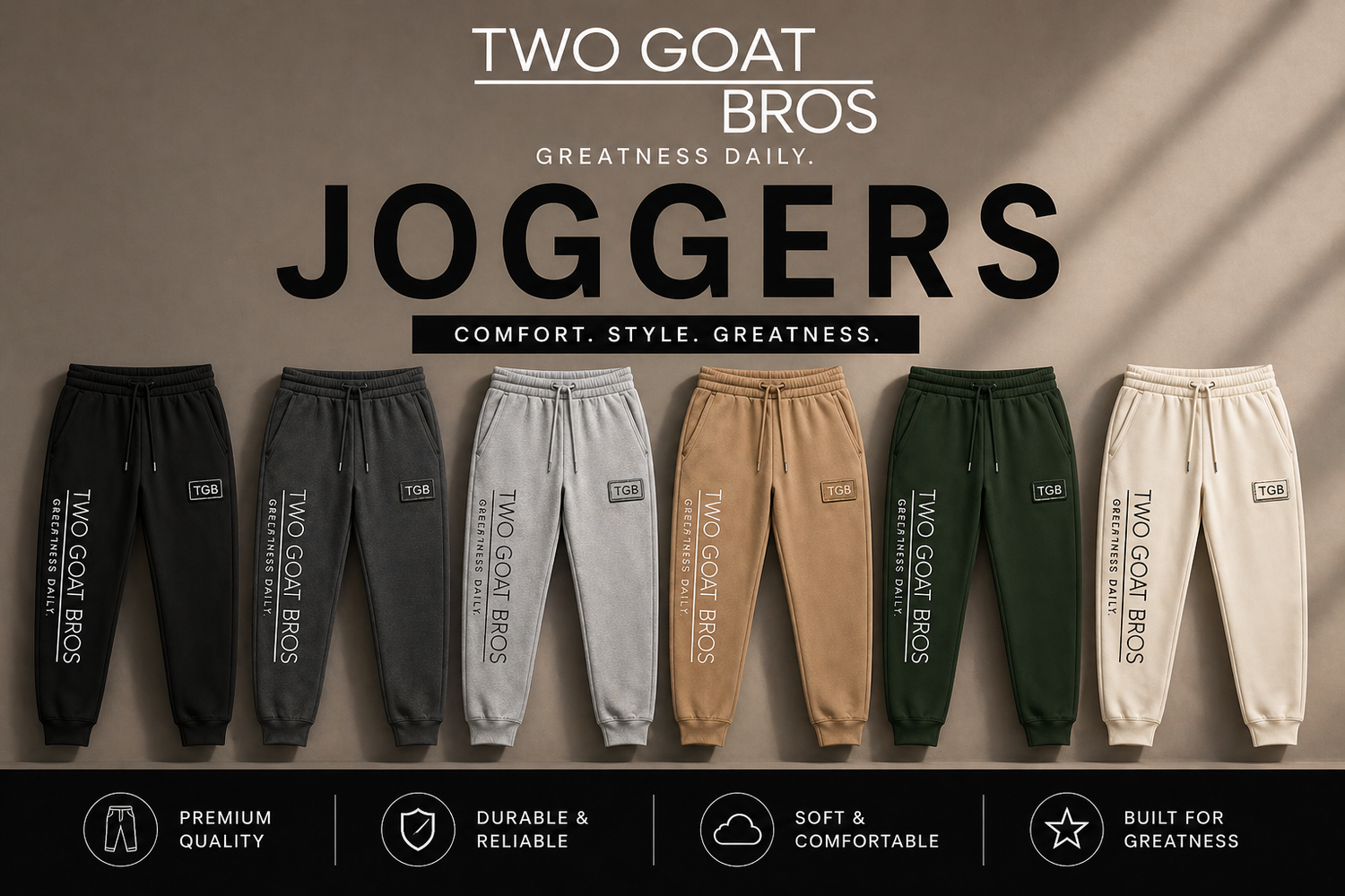 Two Goat Bros |Joggers Collection