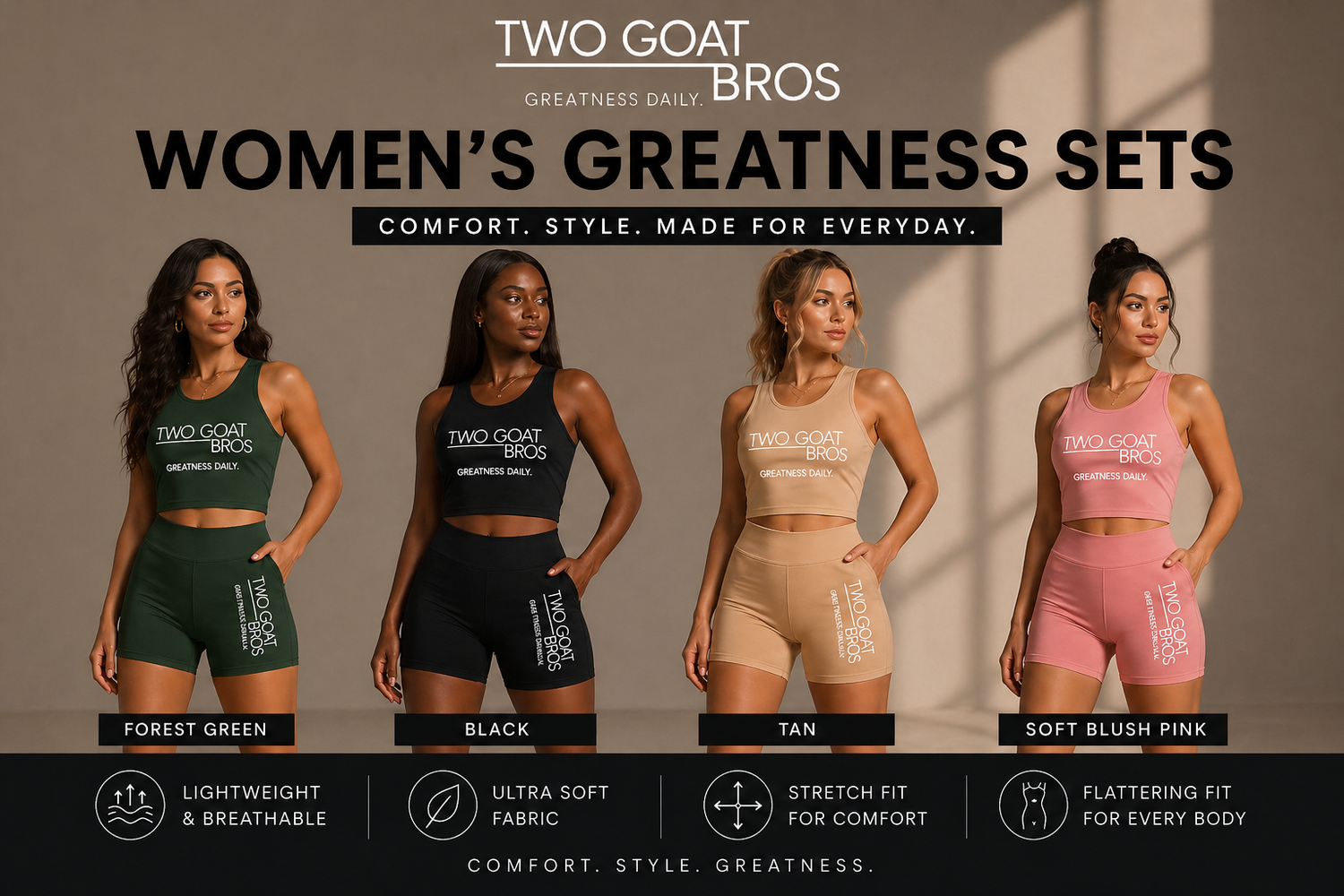 Woman's Greatness Sets