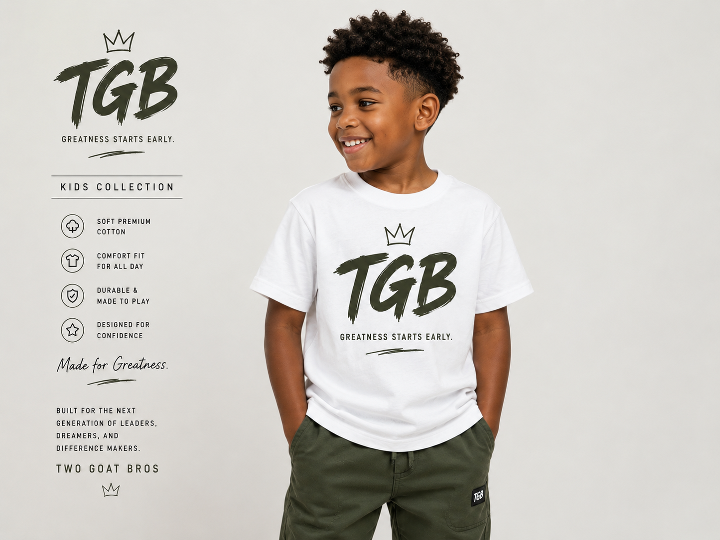 Kid’s Greatness Starts Early Tee