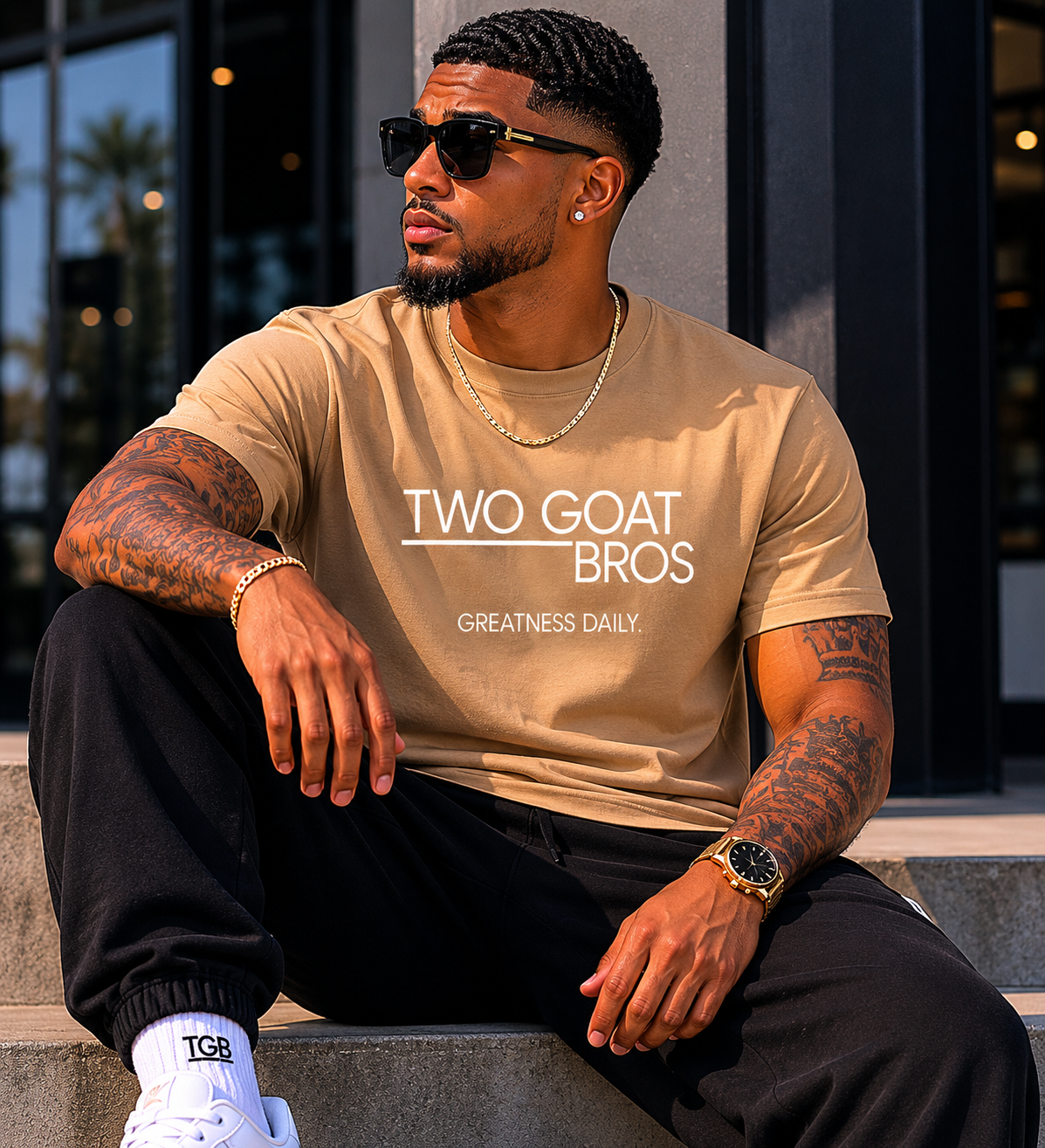 Two Goat Bros Signature Tee