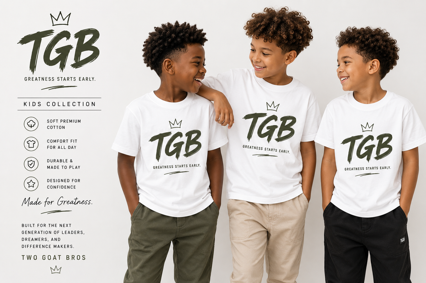 Kid’s Greatness Starts Early Tee