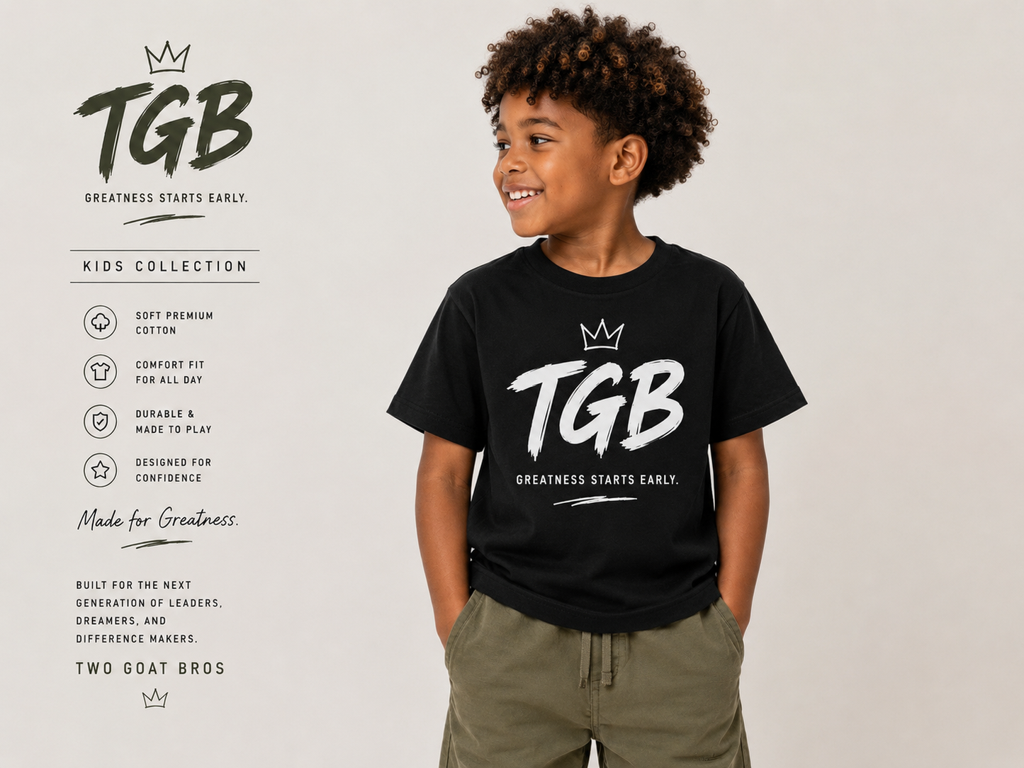 Kid’s Greatness Starts Early Tee